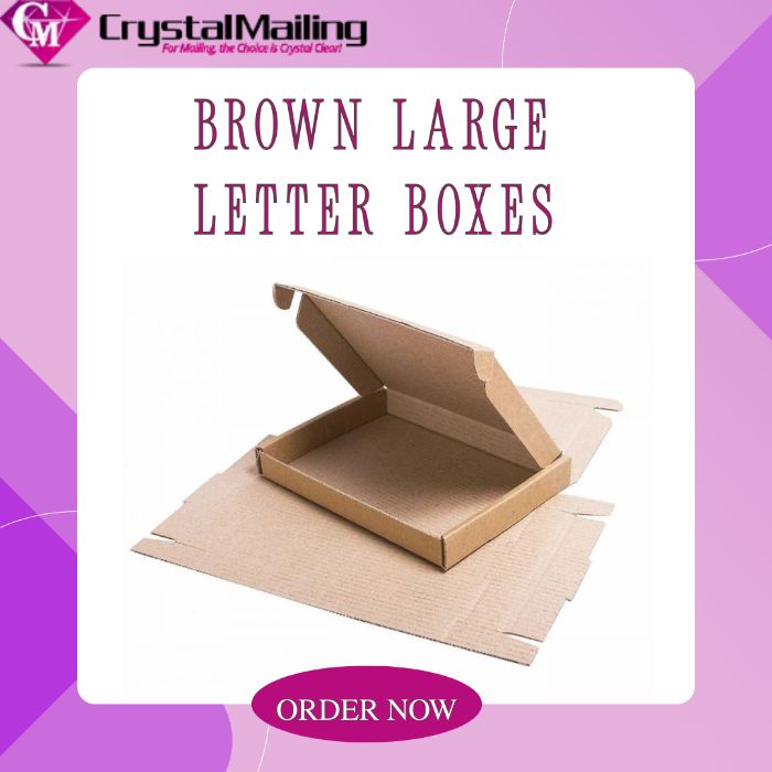 DL Brown Large Letter Boxes Durable Brown Mail Boxes