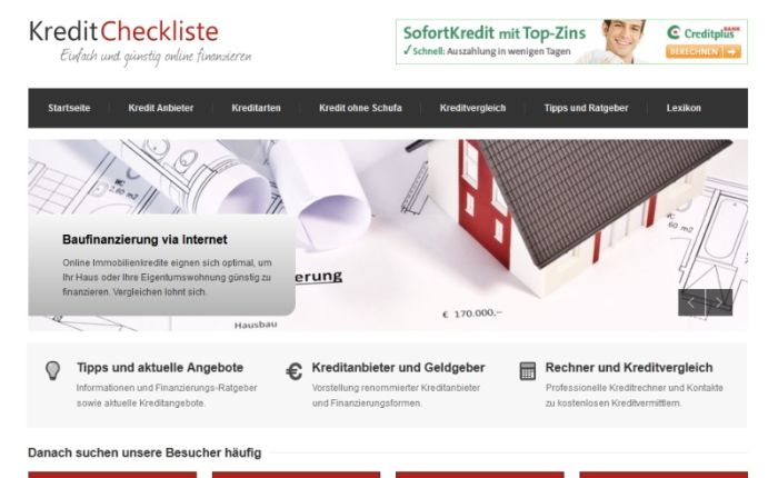 kredit checkliste