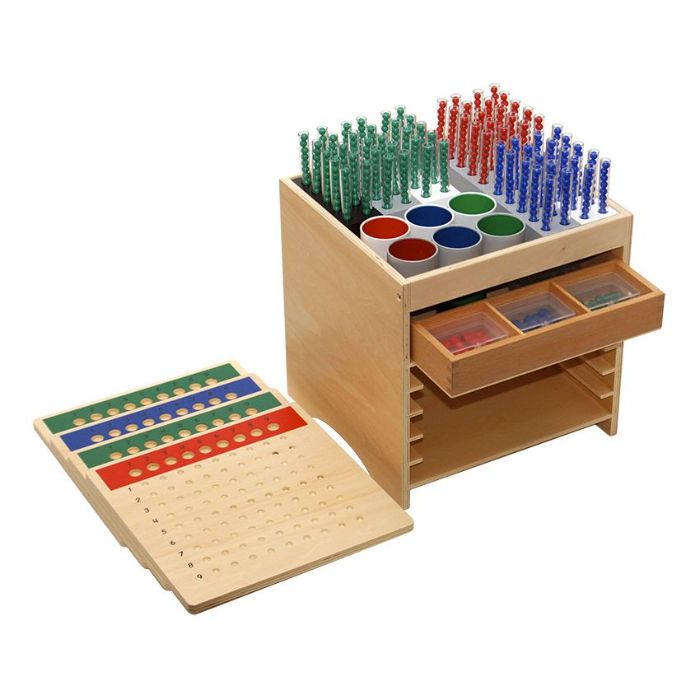 Montessori Long Division Materials HandsOn Math Learning Tools