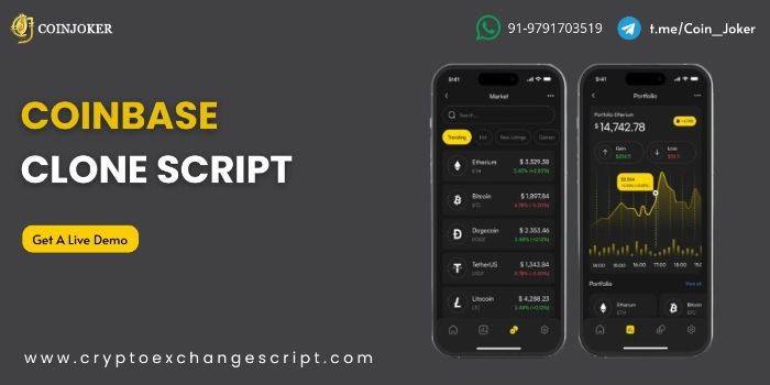 Start Your Profitable Exchange Business Today Using Our Coinbase Clone Script Solution