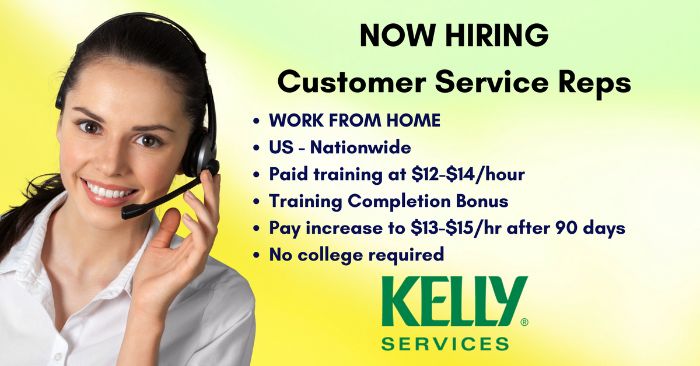 USA Kelly Services Job!!!