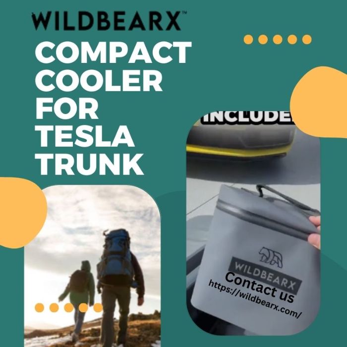 Compact Cooler for Tesla Trunk Wildbearx