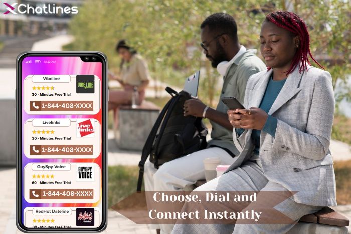 Connect with Black Singles by Calling Free Chatline Numbers at XChatlines