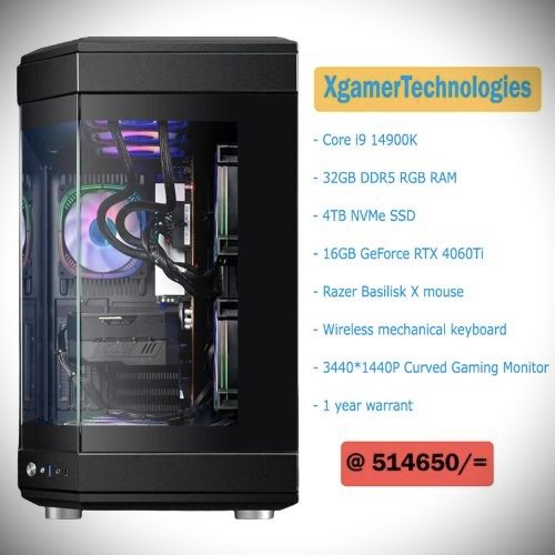 New gaming and rendering custom Core i9 tower PC
