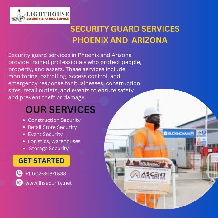 Security Guard Services Arizona And Phoenix LH Security Services