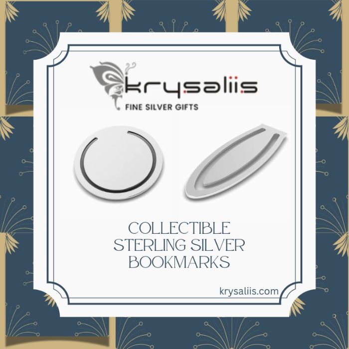 Collectible Sterling Silver Bookmarks