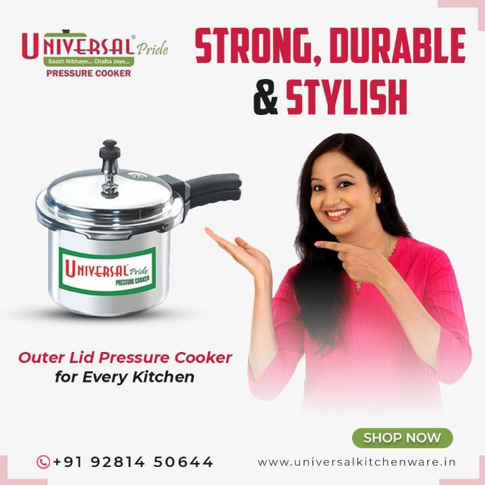 Outer Lid Pressure Cooker