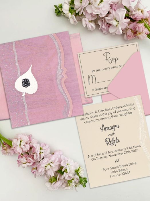 Timeless Embossed Wedding Invites A Lasting Impression
