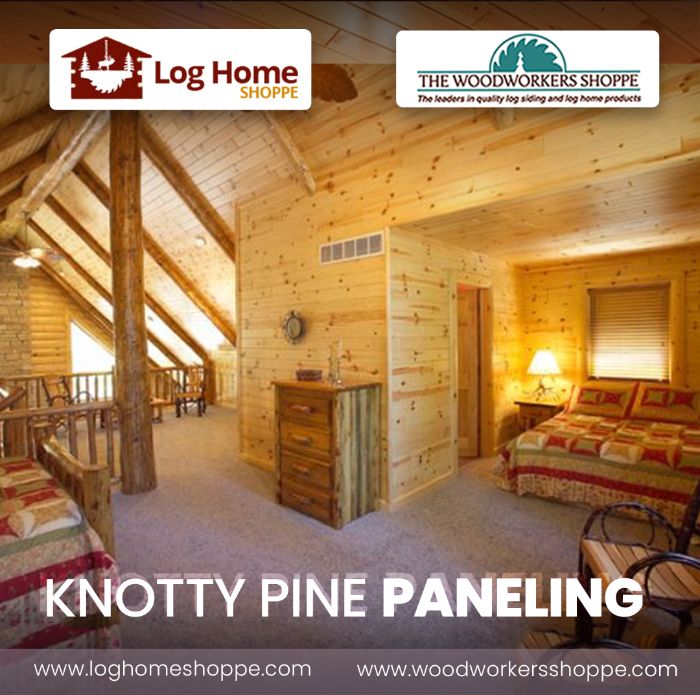Timeless Warmth with Knotty Pine Paneling
