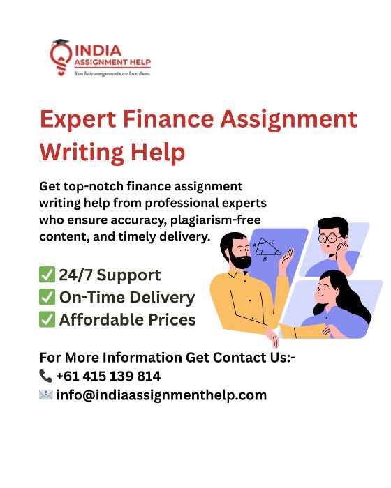 Trusted Finance Assignment Help Online Experts