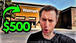 500 for Walmart shopping 500 for Walmart shopping