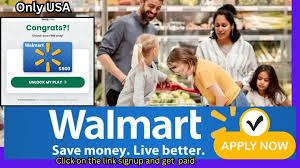 500 for Walmart shopping 500 for Walmart shopping