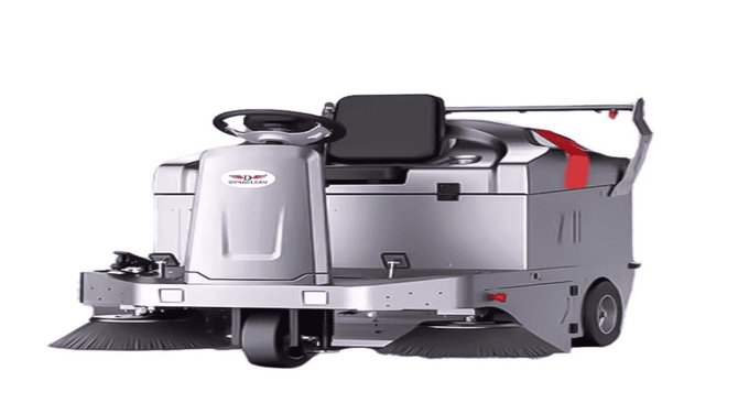 DynaClean Industries Creates a LongLasting RideOn Sweeper Machine