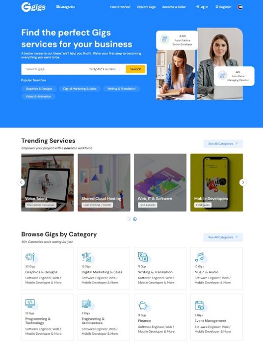Fiverr Clone Open Source Development for Entrepreneurs