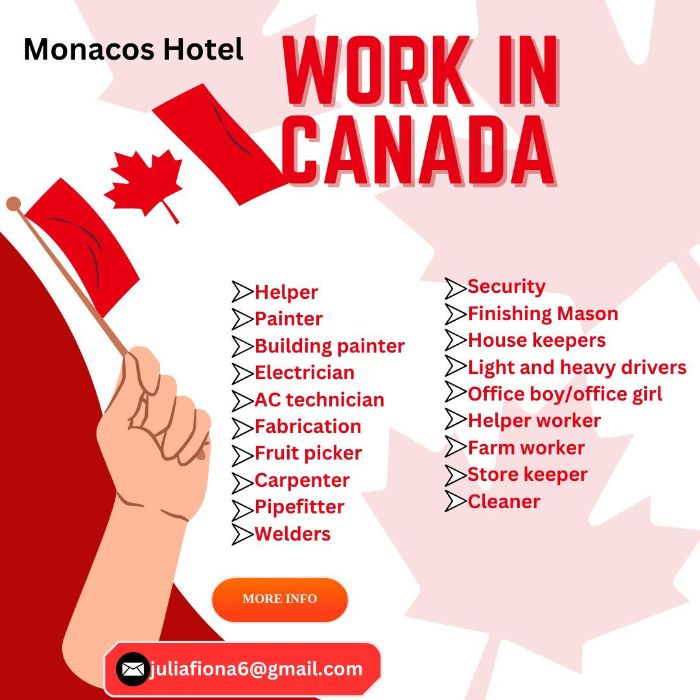 HIRING IN CANADA NOW!