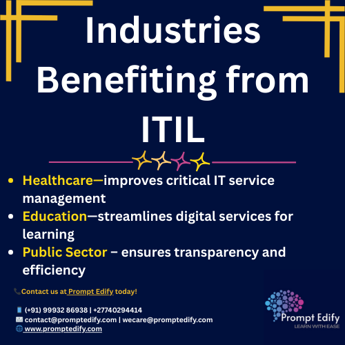 ITIL training certification in Tunis at Prompt Edify