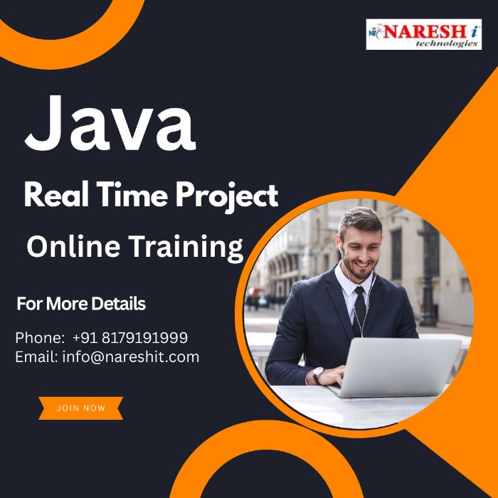 JAVA REAL TIME PROJECT Naresh IT