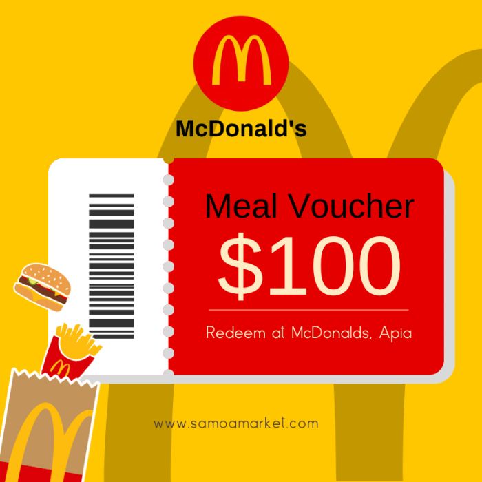 McDonalds 100 McDonalds 100