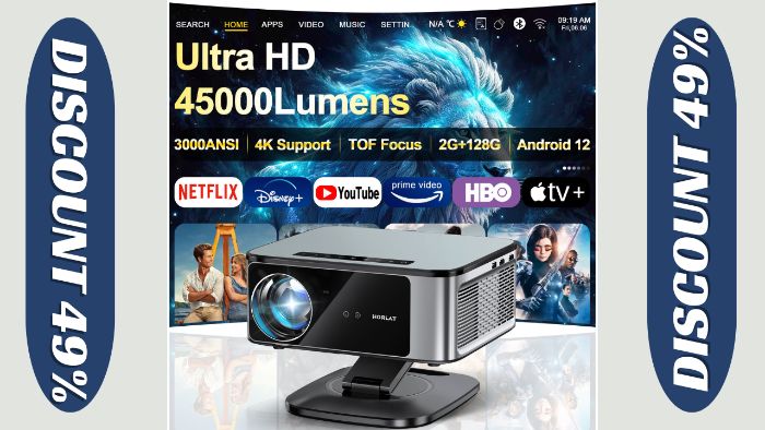 The Future is Blindingly Bright: A Deep Dive into the 2025 Horlat 45000 Lumens Laser Projector
