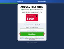 TrendnDaily Get 500 LuluLemon Giftcard .. TrendnDaily Get 500 LuluLemon Giftcard ..