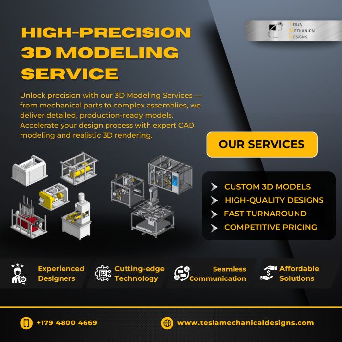 Advanced 3D Modeling Services for Precision Product Development