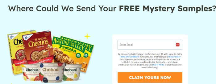 Check out your Mystery Samples Box Now!