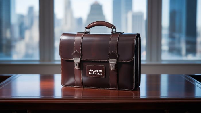 Choosing the Right Leather Bags: A Guide for Travellers