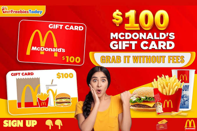 Claim 100 McDonalds