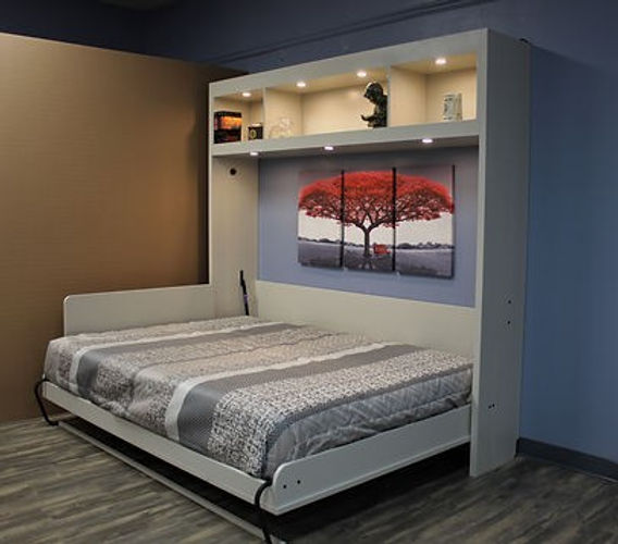 Custom Horizontal Murphy Bed Queen: Function Meets Design
