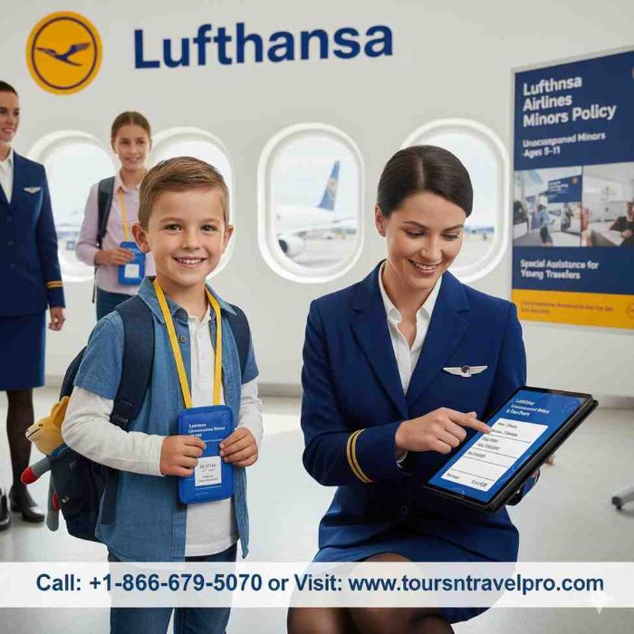 Lufthansa Child Flyer Hotline 18666795070
