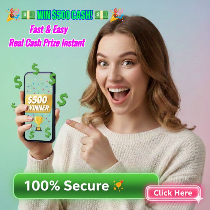WIN 500 CASH!