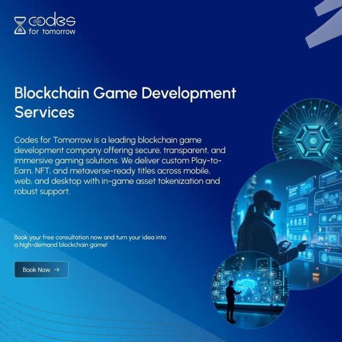 Blockchain Game Development Services Codesfortomorrow