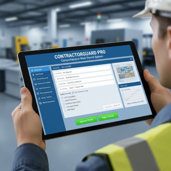 Comprehensive Work Permit System Software for Contractor Safety