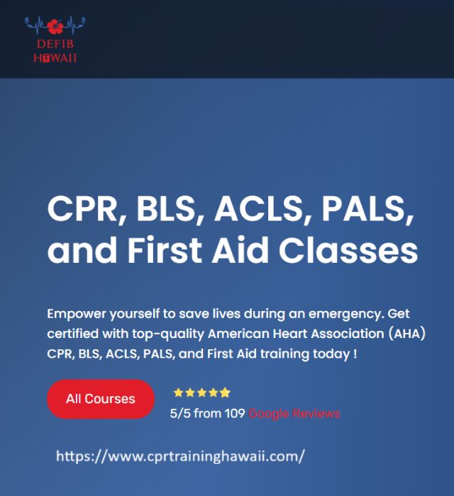 CPR Certification Honolulu Quick Reliable