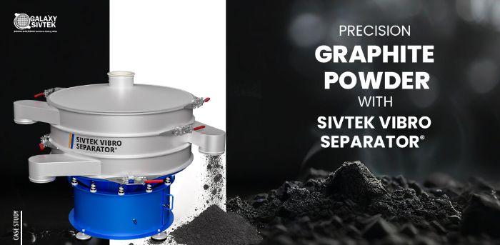 Efficient Graphite Powder Grading with Sivtek Vibro Separator