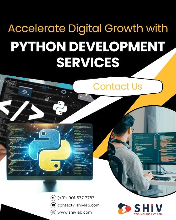 Personalized Python Web App Development Services by Shiv Technolabs
