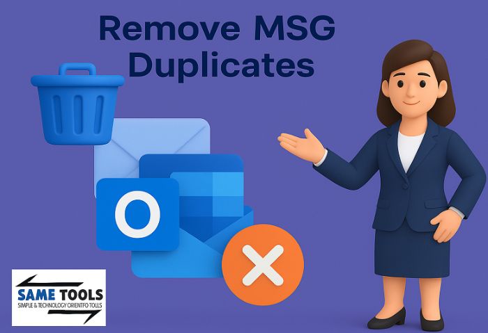 Delete Duplicate MSG Files without Losing Data
