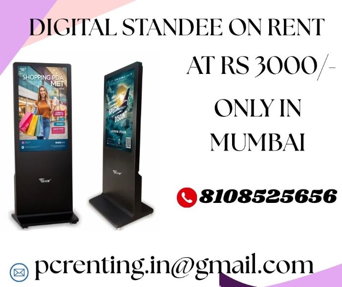 Digital Standee on rent at Rs 3000 Vashi, Belapur, Navimumbai
