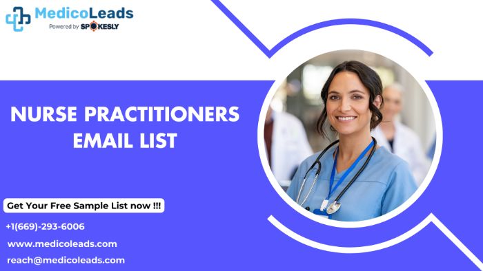 Nurses Email Database 100 OptIn GDPR Compliant