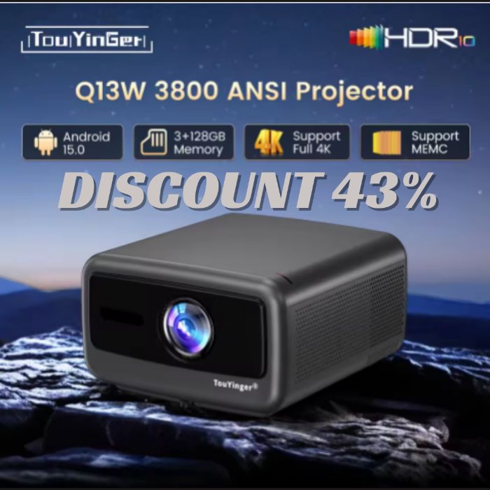 The Wall is Your New Screen: A Deep Dive into the Touyinger Q13W Smart Projector