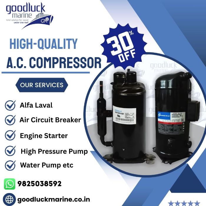 HighQuality A.C. Compressor Durable Energy Efficient Unit
