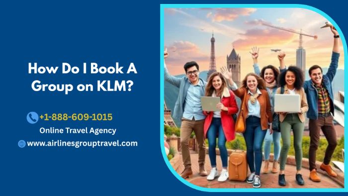 How Do I Book a Group on KLM?