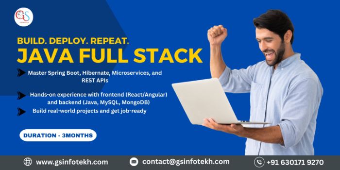 java full stack developer course java full stack developer course