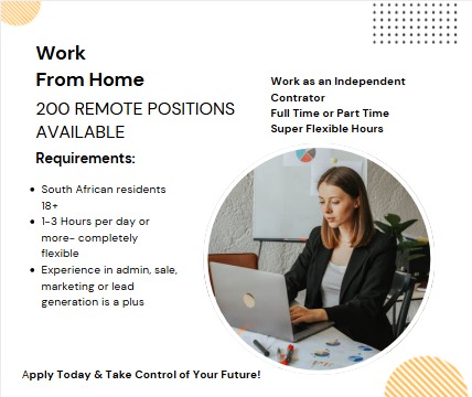 Remote Positions Available