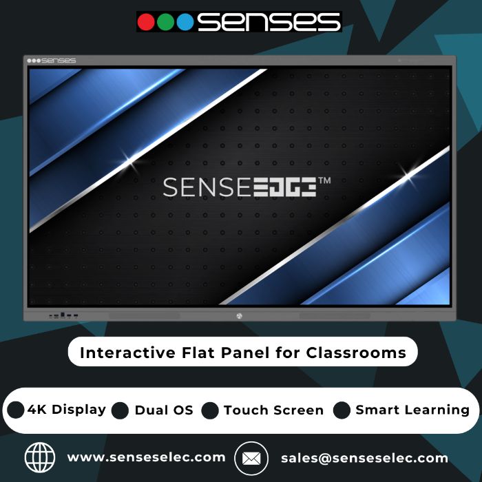 Interactive flat panel