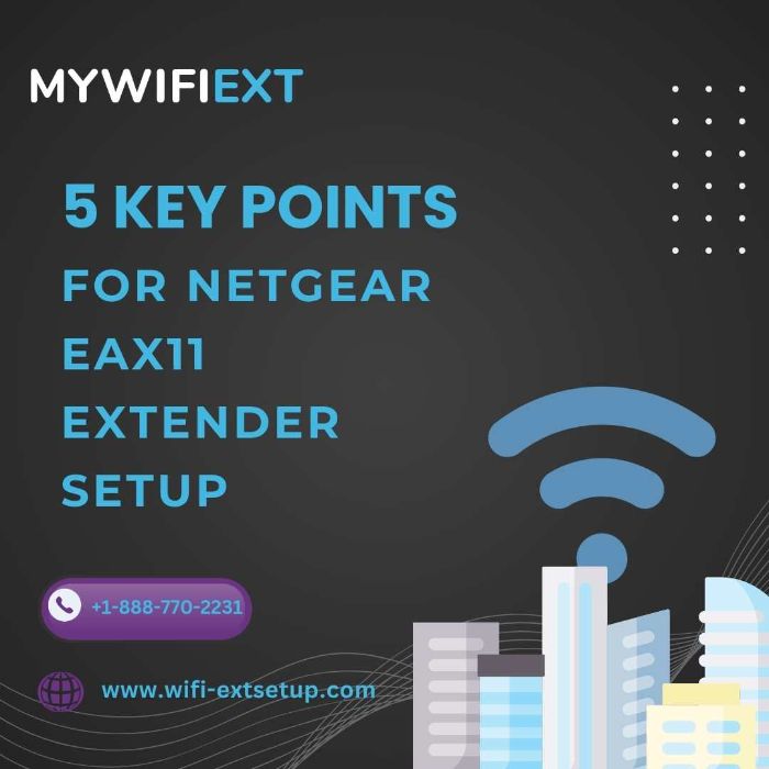 Netgear EAX11 Extender Setup Guide Simple Fast