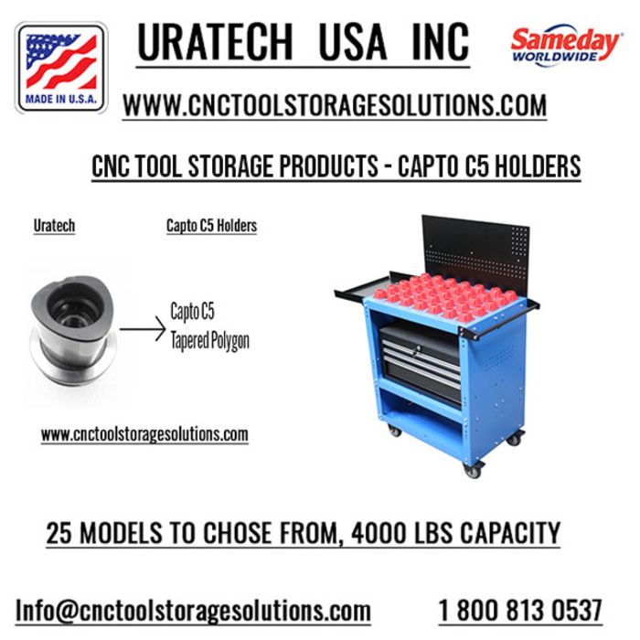 Uratech : HighQuality CNC Tool Storage for CAPTO C5 holders