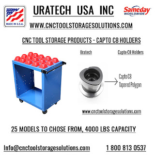 Uratech: HighQuality CNC Tool Storage for CAPTO C8 holders