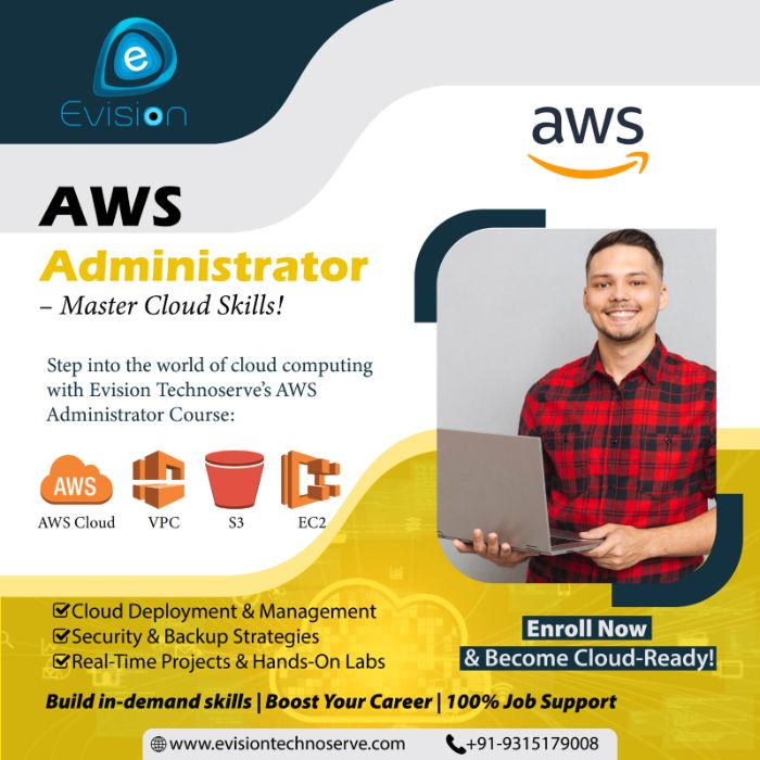 AWS Administrator Build Cloud Skills That Power the Future Evision Technoserve