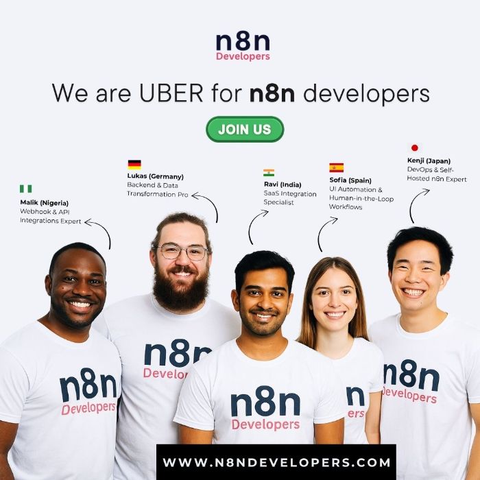 Hire N8N Developers N8N developers